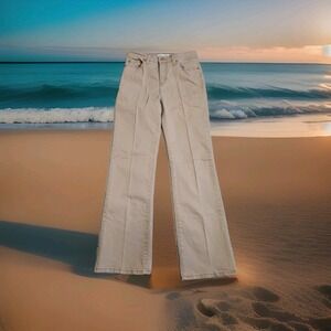 VTG Levi's 512 Bootcut Jeans Womens 8 Tan Perfectly Slimming Stretch Y2K Western